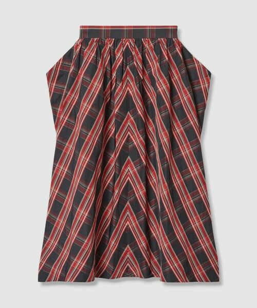 ANAYI / アナイ ロング・マキシ丈スカート | チェックタフタギャザー スカート | 詳細8