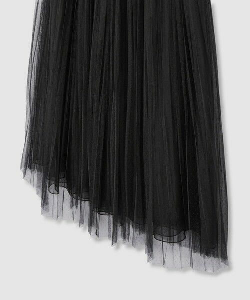 ANAYI / アナイ ロング・マキシ丈スカート | ドットチュールプリーツ スカート | 詳細13