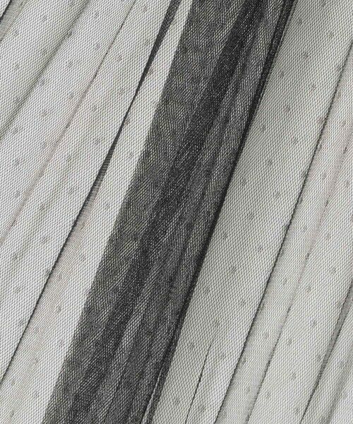 ANAYI / アナイ ロング・マキシ丈スカート | ドットチュールプリーツ スカート | 詳細19