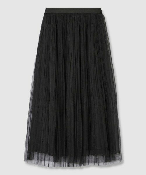 ANAYI / アナイ ロング・マキシ丈スカート | ドットチュールプリーツ スカート | 詳細8