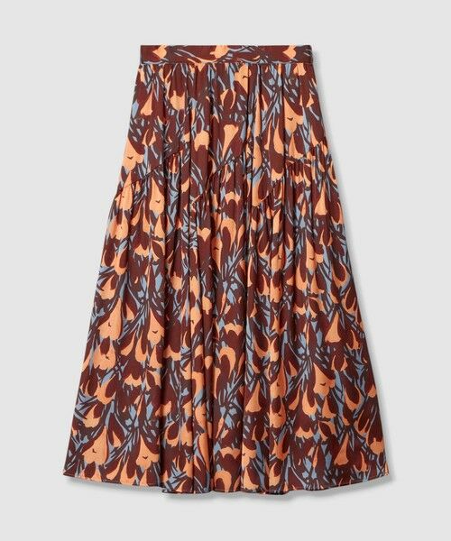 ANAYI / アナイ ロング・マキシ丈スカート | 【セットアップ対応商品】ペイントフラワープリントティアード スカート | 詳細19