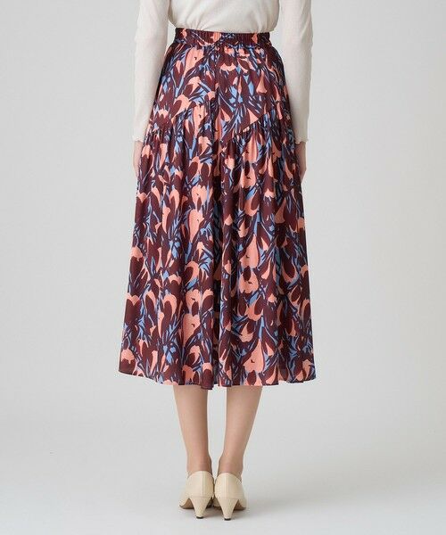 ANAYI / アナイ ロング・マキシ丈スカート | 【セットアップ対応商品】ペイントフラワープリントティアード スカート | 詳細11