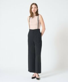 ANAYI / アナイ その他パンツ | ソフトパウダリーサスペンダーパンツ