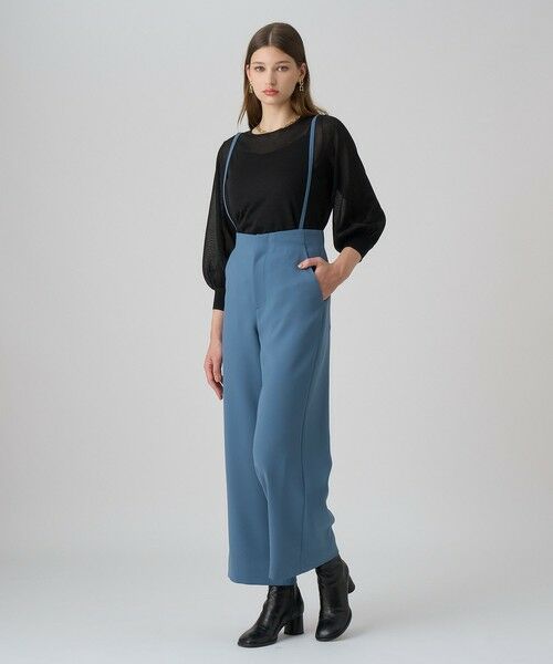 ANAYI / アナイ その他パンツ | ソフトパウダリーサスペンダーパンツ | 詳細2