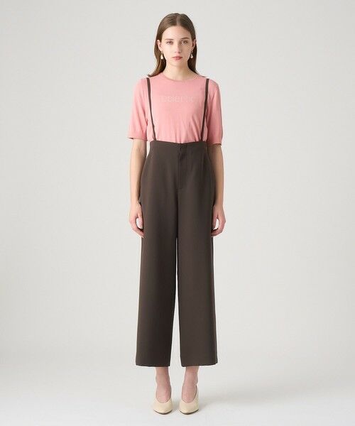 ANAYI / アナイ その他パンツ | ソフトパウダリーサスペンダーパンツ | 詳細10