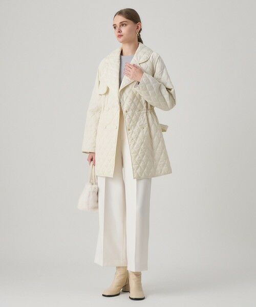 ANAYI / アナイ その他パンツ | ブライトツイルタックワイドパンツ | 詳細4