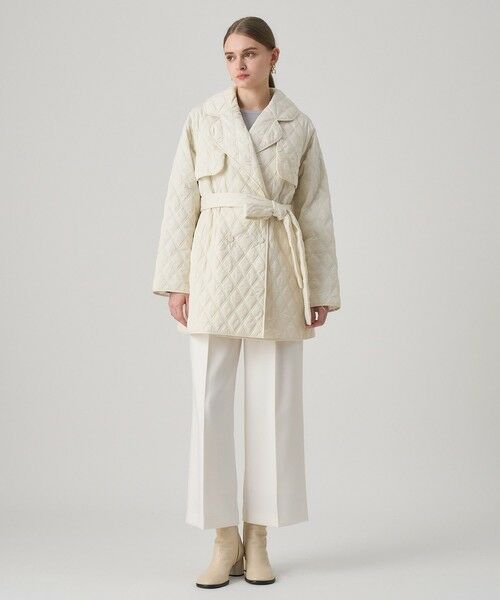 ANAYI / アナイ その他パンツ | ブライトツイルタックワイドパンツ | 詳細5