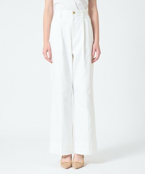 ANAYI / アナイ その他パンツ | 【セットアップ対応商品】デニムライクタックパンツ | 詳細1