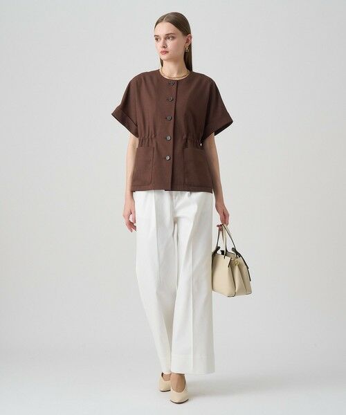 ANAYI / アナイ その他パンツ | 【セットアップ対応商品】デニムライクタックパンツ | 詳細5