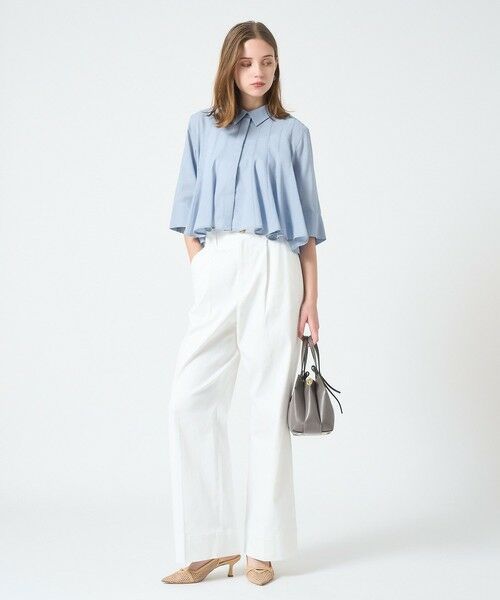 ANAYI / アナイ その他パンツ | 【セットアップ対応商品】デニムライクタックパンツ | 詳細7