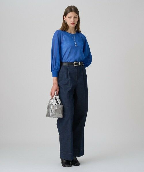 ANAYI / アナイ その他パンツ | 【セットアップ対応商品】デニムライクタックパンツ | 詳細14