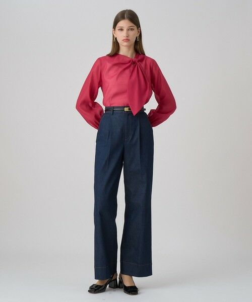 ANAYI / アナイ その他パンツ | 【セットアップ対応商品】デニムライクタックパンツ | 詳細15