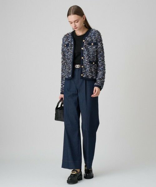 ANAYI / アナイ その他パンツ | 【セットアップ対応商品】デニムライクタックパンツ | 詳細16