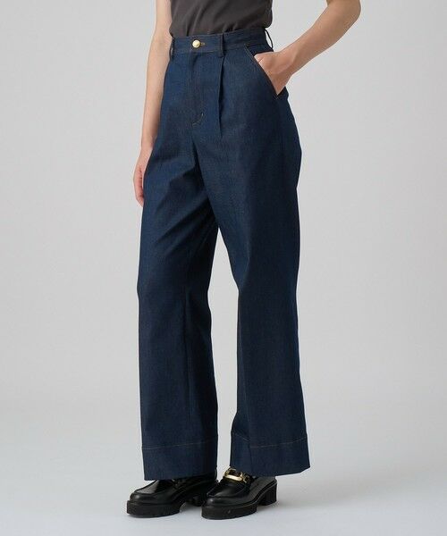 ANAYI / アナイ その他パンツ | 【セットアップ対応商品】デニムライクタックパンツ | 詳細11