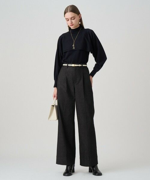 ANAYI / アナイ その他パンツ | 【セットアップ対応商品】デニムライクタックパンツ | 詳細29