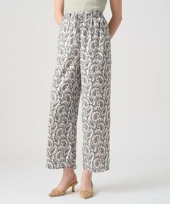 ANAYI / アナイ その他パンツ | ペイズリーデシンイージーパンツ
