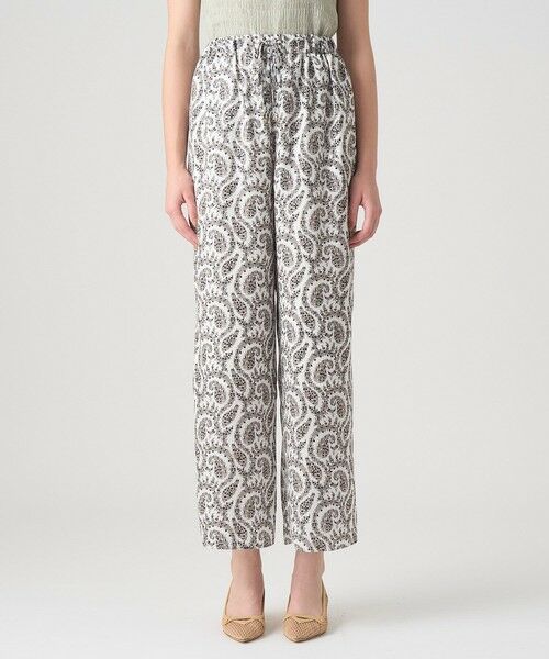 ANAYI / アナイ その他パンツ | ペイズリーデシンイージーパンツ | 詳細1