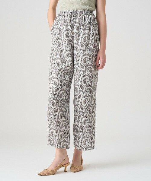 ANAYI / アナイ その他パンツ | ペイズリーデシンイージーパンツ | 詳細4