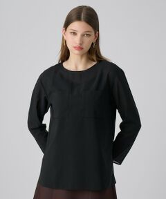 ANAYI / アナイ シャツ・ブラウス | トリアセボイルポケットＴブラウス