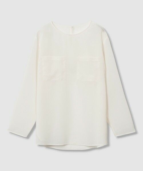 ANAYI / アナイ シャツ・ブラウス | トリアセボイルポケットTブラウス | 詳細4