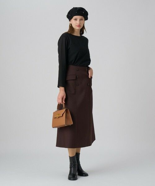 ANAYI / アナイ シャツ・ブラウス | トリアセボイルポケットTブラウス | 詳細21