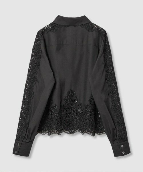 ANAYI / アナイ シャツ・ブラウス | カットワークレースコットンシャツ | 詳細15