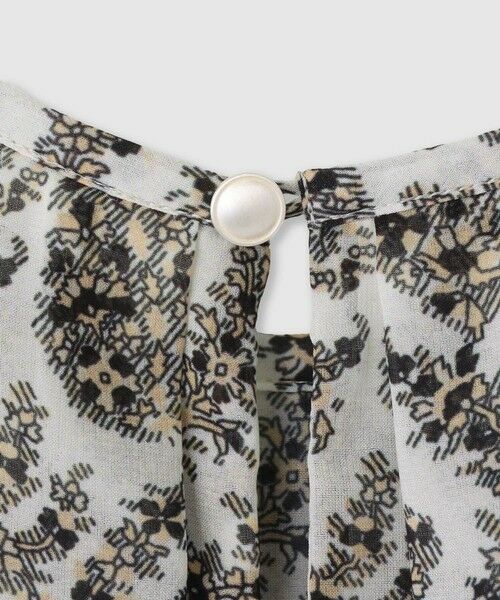 ANAYI / アナイ シャツ・ブラウス | ペイズリーシフォンフレアブラウス | 詳細13
