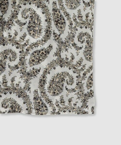 ANAYI / アナイ シャツ・ブラウス | ペイズリーシフォンフレアブラウス | 詳細15