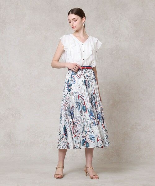 ANAYI / アナイ シャツ・ブラウス | ボイルフリルVネックブラウス | 詳細3