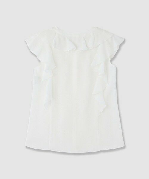 ANAYI / アナイ シャツ・ブラウス | ボイルフリルVネックブラウス | 詳細5