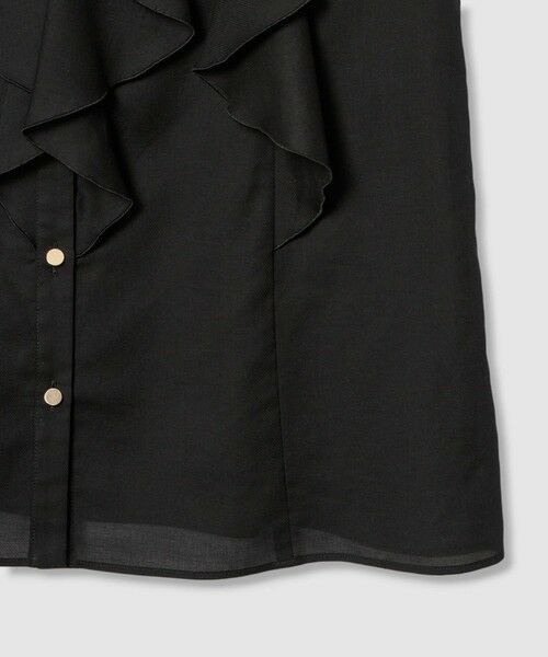 ANAYI / アナイ シャツ・ブラウス | ボイルフリルVネックブラウス | 詳細21