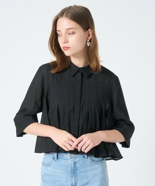 ANAYI / アナイ シャツ・ブラウス | ボイルタックシャツブラウス | 詳細17