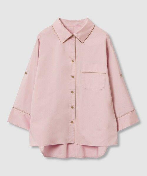 ANAYI / アナイ シャツ・ブラウス | ブライトグログラン配色シャツ | 詳細11