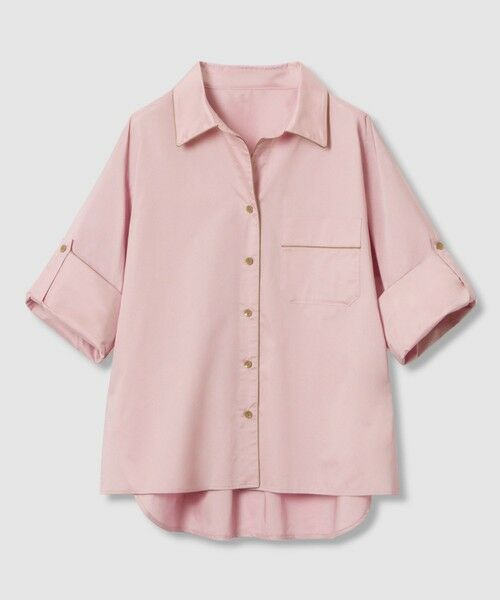 ANAYI / アナイ シャツ・ブラウス | ブライトグログラン配色シャツ | 詳細13