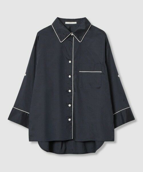 ANAYI / アナイ シャツ・ブラウス | ブライトグログラン配色シャツ | 詳細21