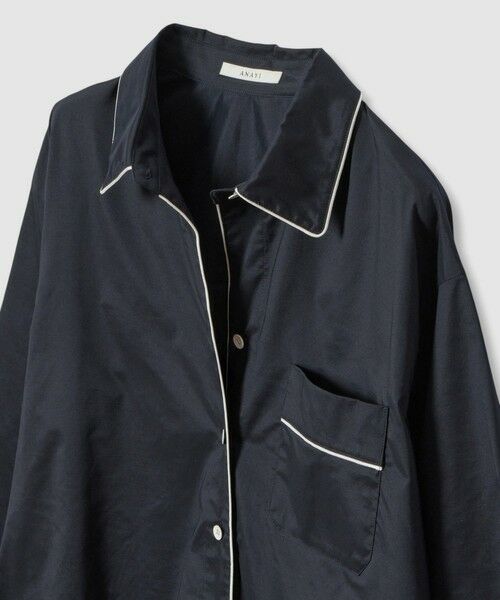 ANAYI / アナイ シャツ・ブラウス | ブライトグログラン配色シャツ | 詳細25