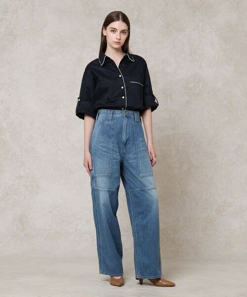 ANAYI / アナイ シャツ・ブラウス | ブライトグログラン配色シャツ | 詳細18