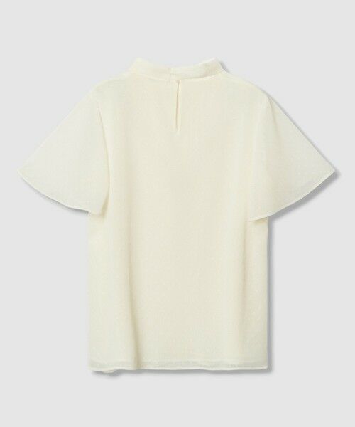 ANAYI / アナイ シャツ・ブラウス | カットドット楊柳ボウタイ ブラウス | 詳細6