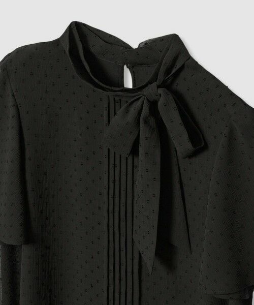 ANAYI / アナイ シャツ・ブラウス | カットドット楊柳ボウタイ ブラウス | 詳細18