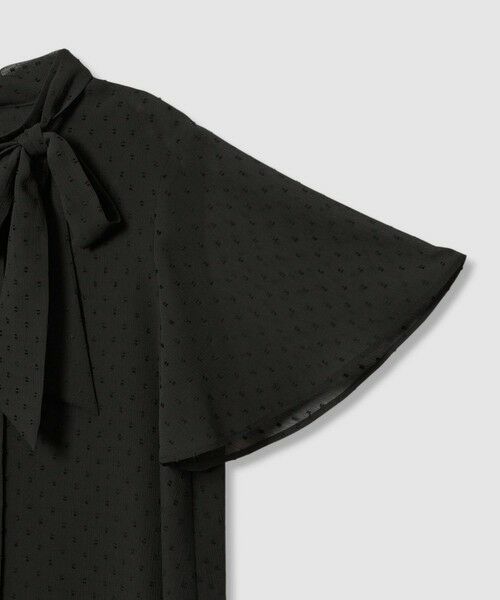 ANAYI / アナイ シャツ・ブラウス | カットドット楊柳ボウタイ ブラウス | 詳細20