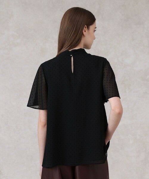 ANAYI / アナイ シャツ・ブラウス | カットドット楊柳ボウタイ ブラウス | 詳細12