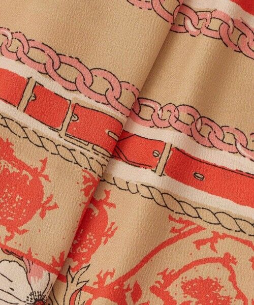 ANAYI / アナイ ロング・マキシ丈ワンピース | スカーフプリントタック ワンピース | 詳細29