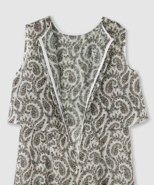 ANAYI / アナイ ロング・マキシ丈ワンピース | ペイズリーシフォンレイヤードワンピース | 詳細11