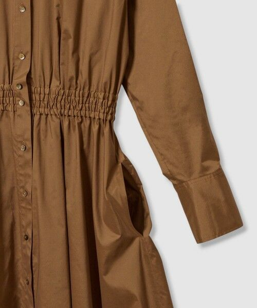 ANAYI / アナイ ロング・マキシ丈ワンピース | ブライトグログランシャツ ワンピース | 詳細14