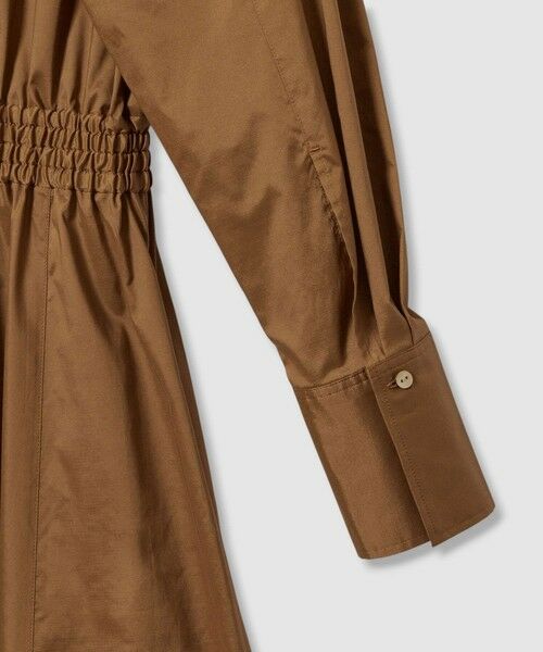 ANAYI / アナイ ロング・マキシ丈ワンピース | ブライトグログランシャツ ワンピース | 詳細15