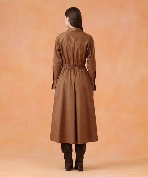 ANAYI / アナイ ロング・マキシ丈ワンピース | ブライトグログランシャツ ワンピース | 詳細9