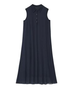 ANAYI / アナイ ミニ丈・ひざ丈ワンピース | シフォンコンビ配色カラーワンピース