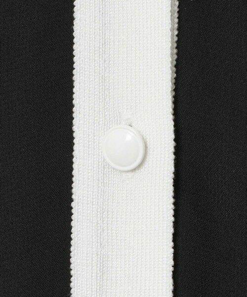 ANAYI / アナイ ミニ丈・ひざ丈ワンピース | シフォンコンビ配色カラーワンピース | 詳細5