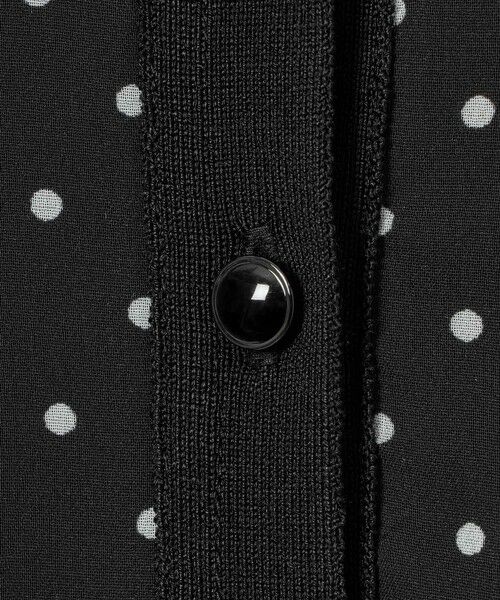 ANAYI / アナイ ミニ丈・ひざ丈ワンピース | シフォンコンビ配色カラーワンピース | 詳細9