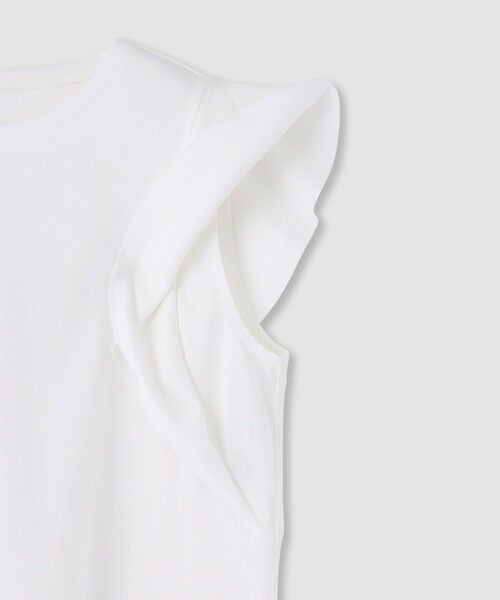 ANAYI / アナイ カットソー | コットンスムースダブルフリルプルオーバー | 詳細12